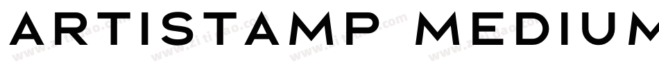 Artistamp Medium字体转换